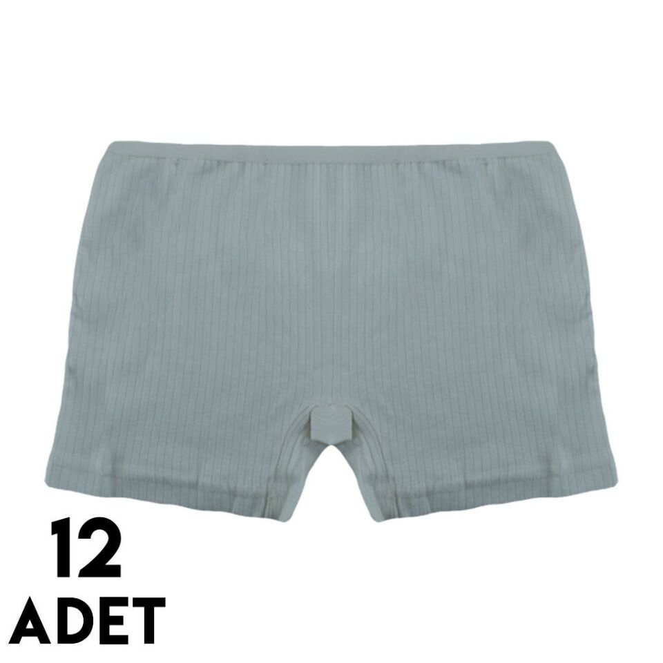 İntimo 2543 Raporlu Kız Çocuk Boxer 12'li