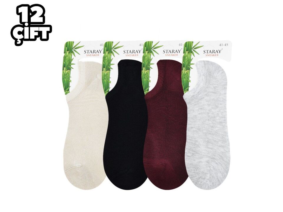 Staray 0616 Bambu Erkek Sneakers 12'li