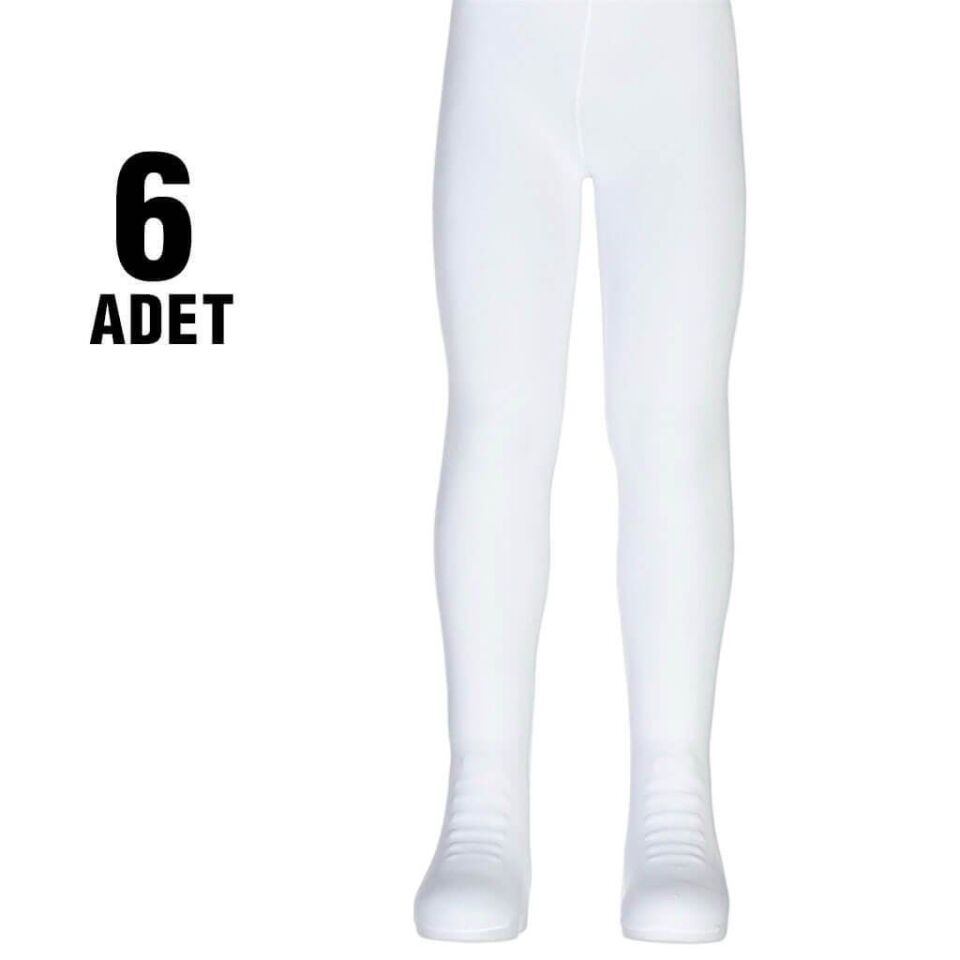 Dore Mikro 50 Den Kız Çocuk Külotlu Çorap 6'lı