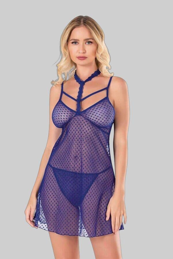 Arias Closet Saks Kısa Tül Gecelik