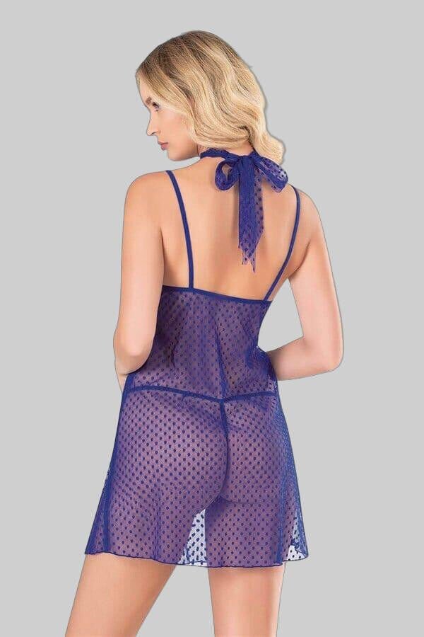 Arias Closet Saks Kısa Tül Gecelik