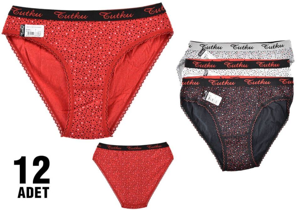 Tutku 0545 Elvan Bayan Bikini 12'li