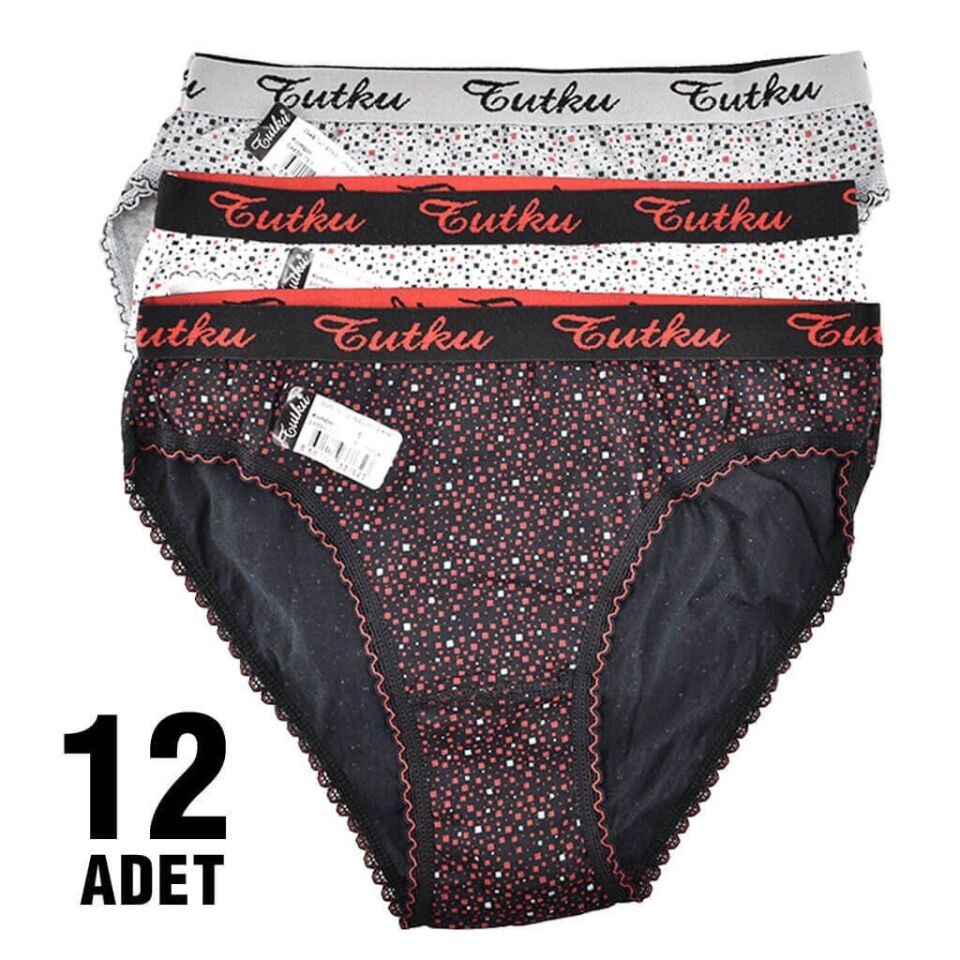 Tutku 0545 Elvan Bayan Bikini 12'li
