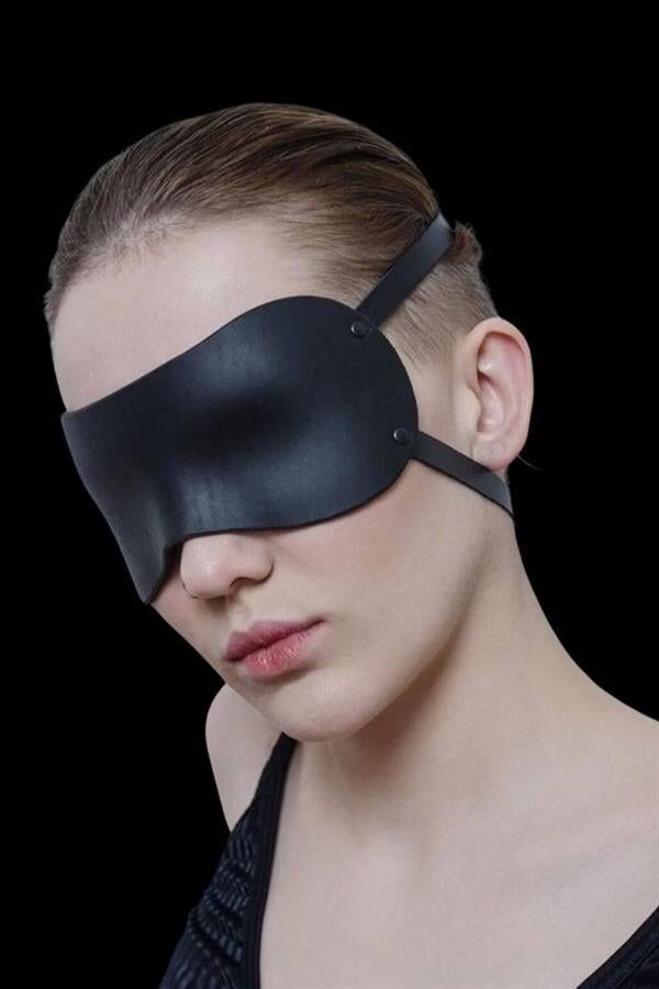 Arias Closet Düz Siyah Maske Uyku Gözlüğü