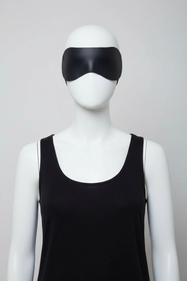 Arias Closet Düz Siyah Maske Uyku Gözlüğü