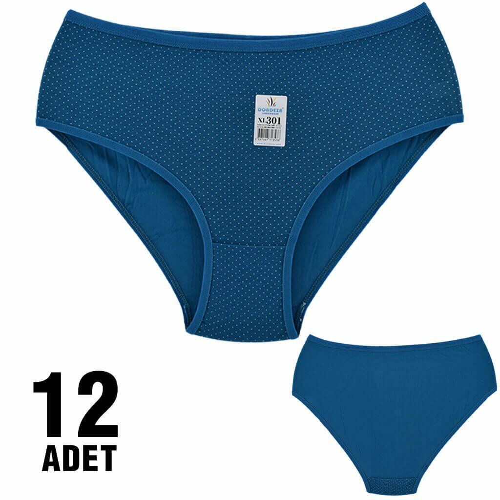 Dondeza 301-97 Desenli Bayan Bato 12'li
