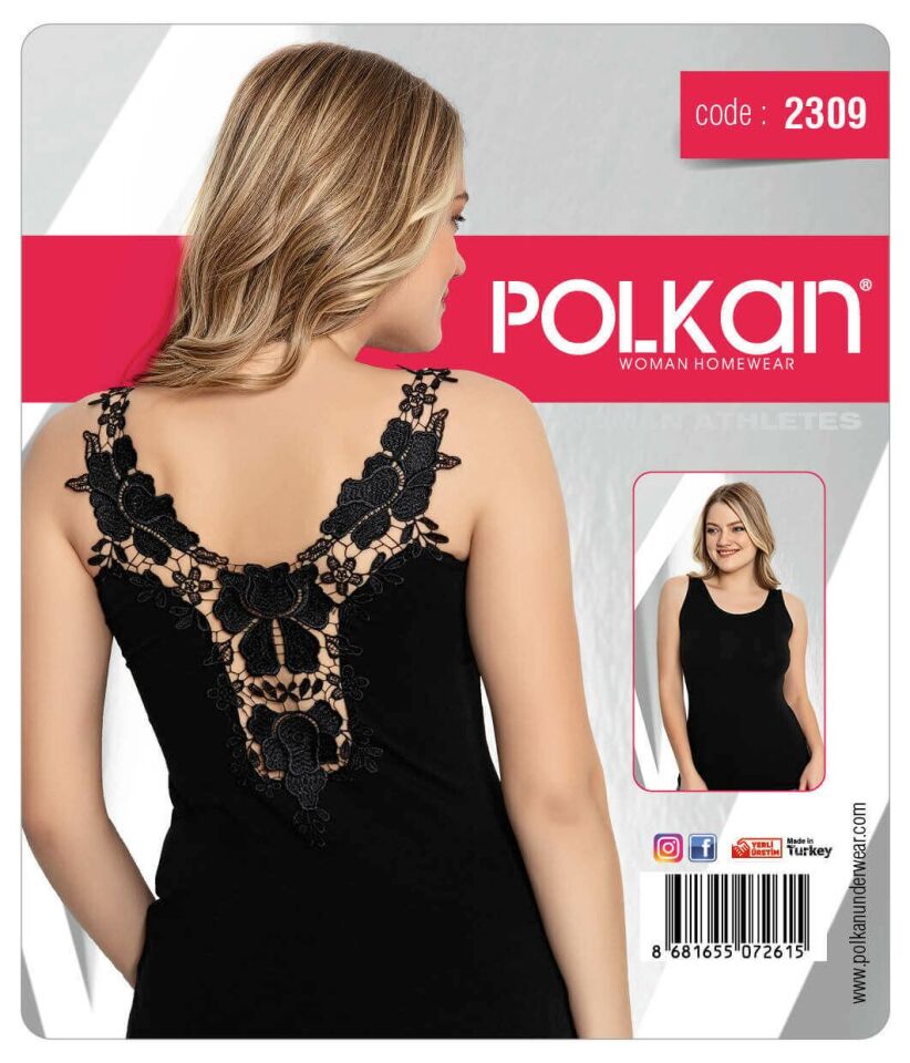 Polkan 2309 Güpürlü Bayan Atlet