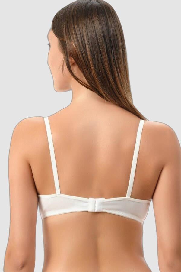 Arias Closet Beyaz Dolgusuz Mikro Tek Sütyen