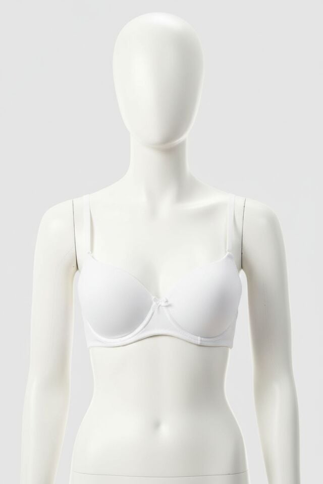 Arias Closet Beyaz Dolgusuz Mikro Tek Sütyen