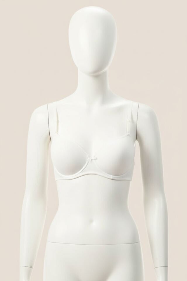 Arias Closet Beyaz Dolgulu Mikro Tek Sütyen