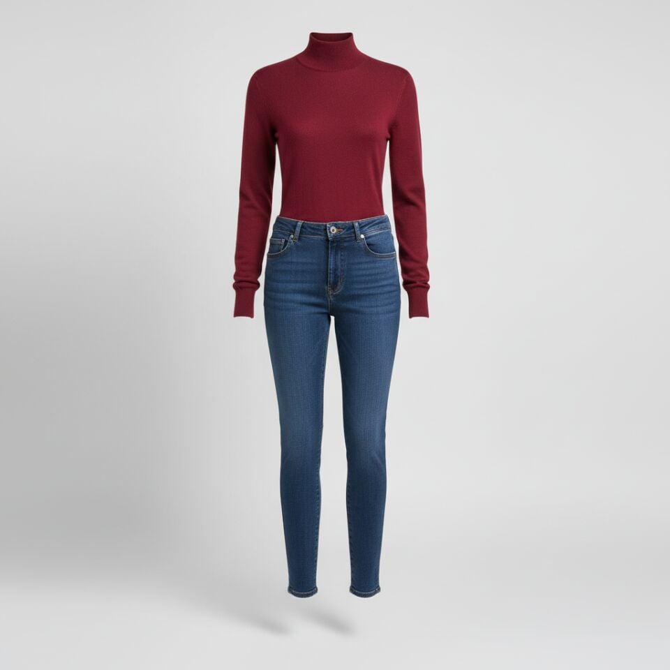 Arias Closet Deri Siyah Kırmızı Kırbaç