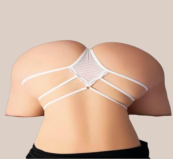 Arias Closet Büyük Beden Fantezi İp Detaylı Beyaz Tanga String