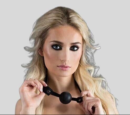 Siyah Fantezi Ağız Topu