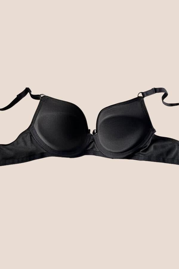 Arias Closet Mikro Kumaş Push Up Dolgulu Balenli Günlük Tek Destekli Sütyen