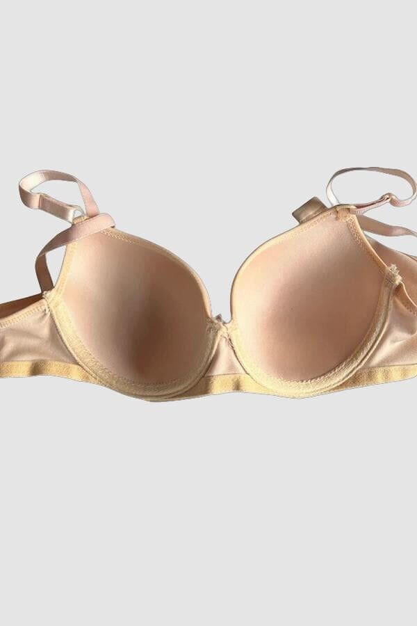 Arias Closet Siyah-Kırmızı 2'li Mikro Kumaş İçi Boş Balenli Günlük Desteksiz Sütyen