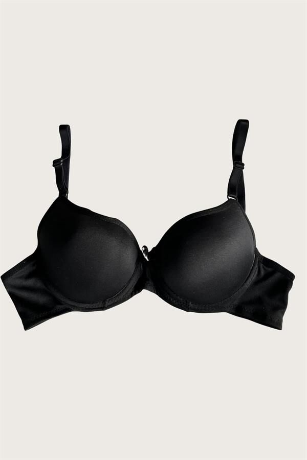 Arias Closet Mikro Kumaş Push Up Dolgulu Balenli Günlük Tek Destekli Sütyen