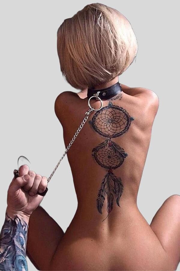 Arias Closet Boyundan Bağlamalı Zincirli Tasma