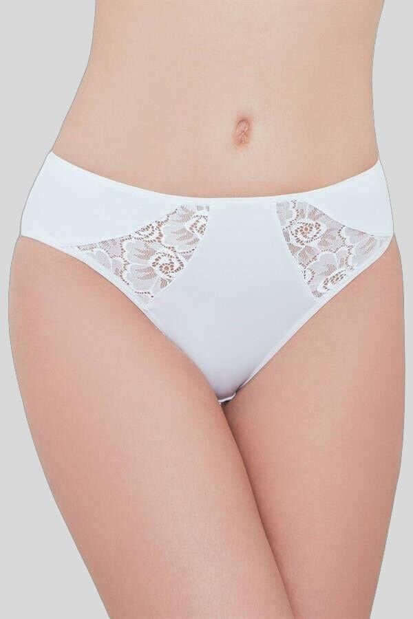 Kadın Mikro Kumaş Dantelli Slip