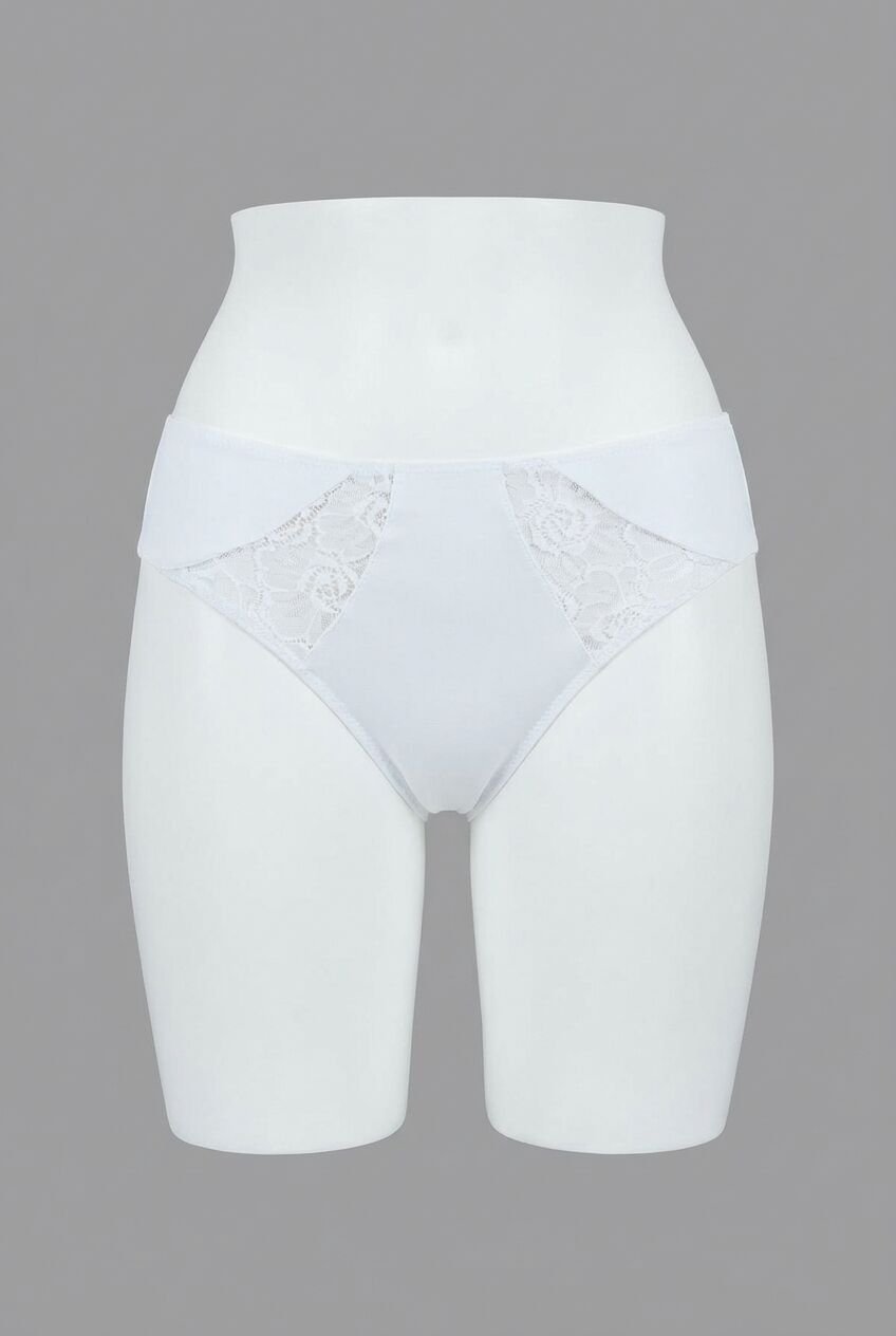 Kadın Mikro Kumaş Dantelli Slip