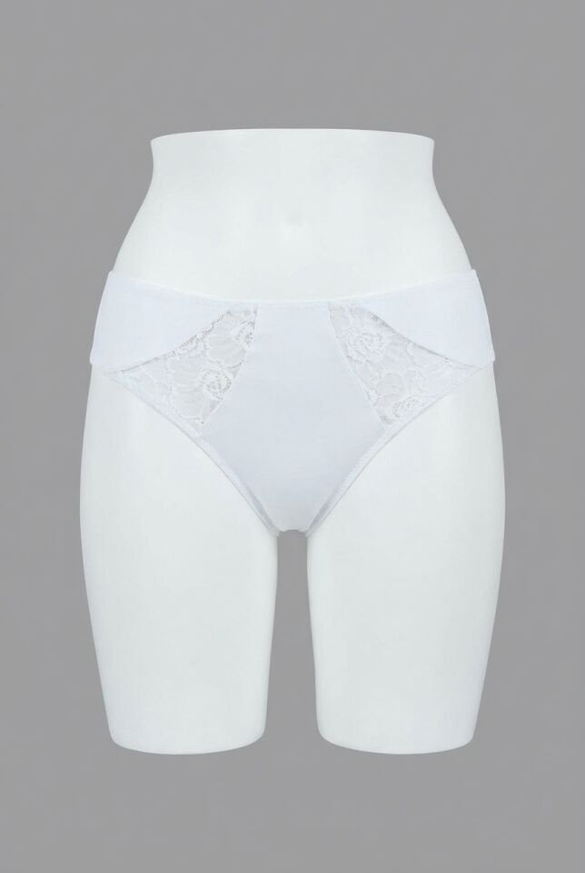 Kadın Mikro Kumaş Dantelli Slip