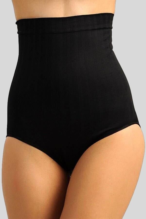 Kadın Toparlayıcı Bel İnceltici Dikişsiz Yüksek Bel Sıkı Külot Korse