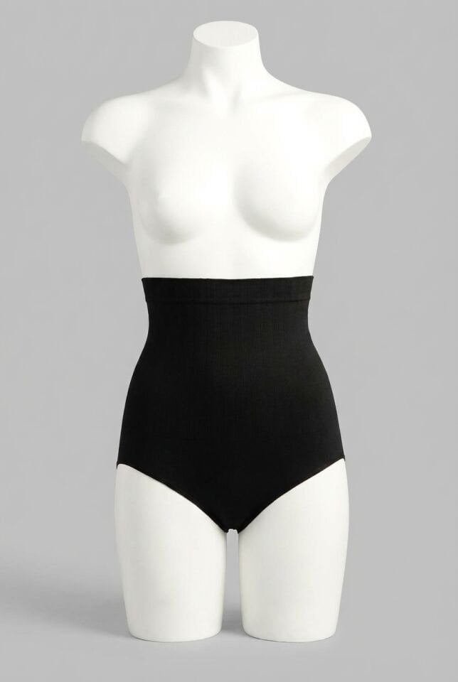 Kadın Toparlayıcı Bel İnceltici Dikişsiz Yüksek Bel Sıkı Külot Korse