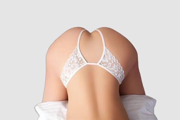 Arias Closet Beyaz Dantelli Arkası Açık Fantezi Külot