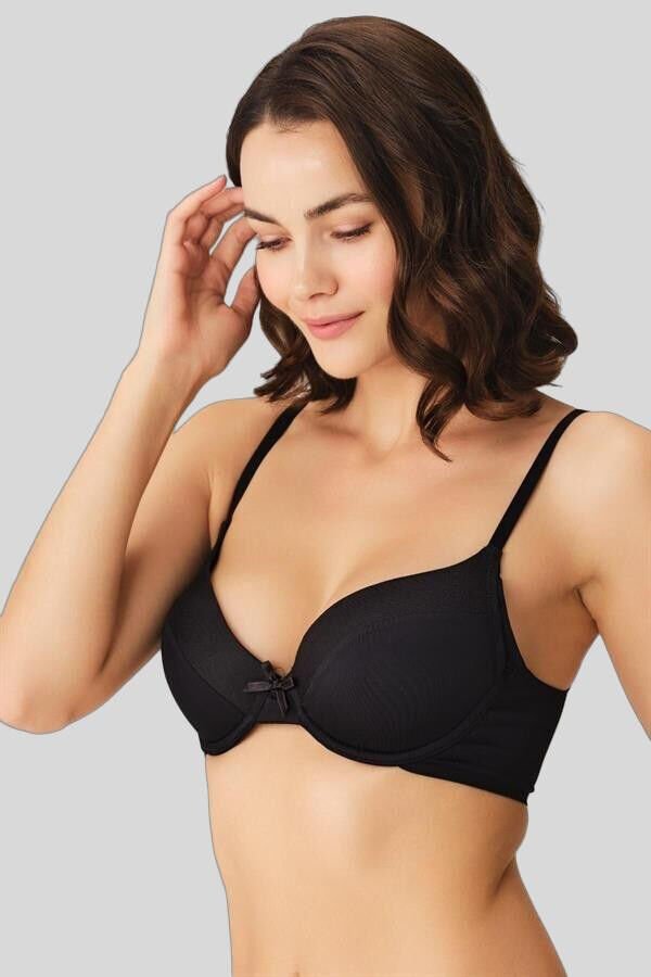 Kadın Balenli Desteksiz Dolgusuz Kol Altı Genişletilmiş Sırtı Yapıştırma Günlük T-Shirt Sütyeni