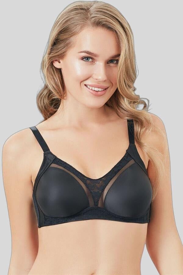 Kadın Balenli Desteksiz Dolgusuz Toparlayıcı Dantelli Küçültücü Sütyen