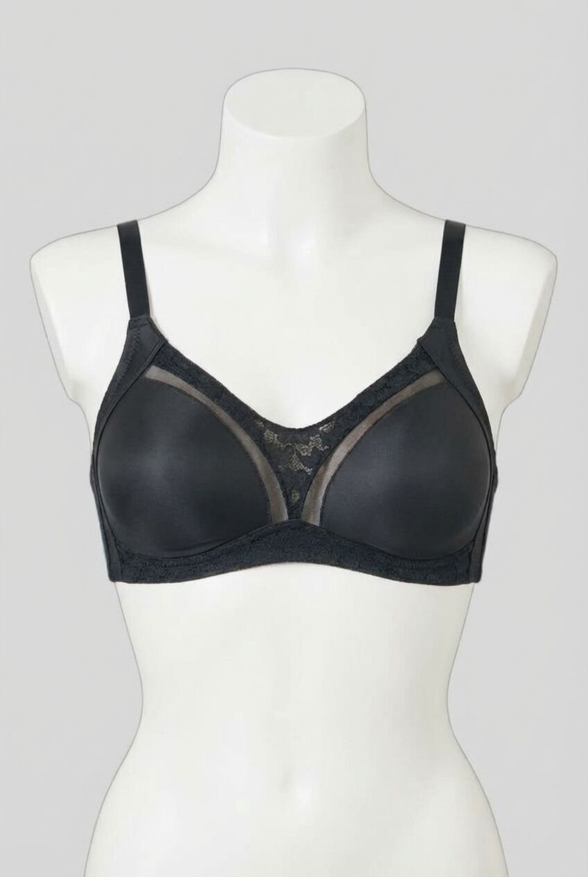 Kadın Balenli Desteksiz Dolgusuz Toparlayıcı Dantelli Küçültücü Sütyen