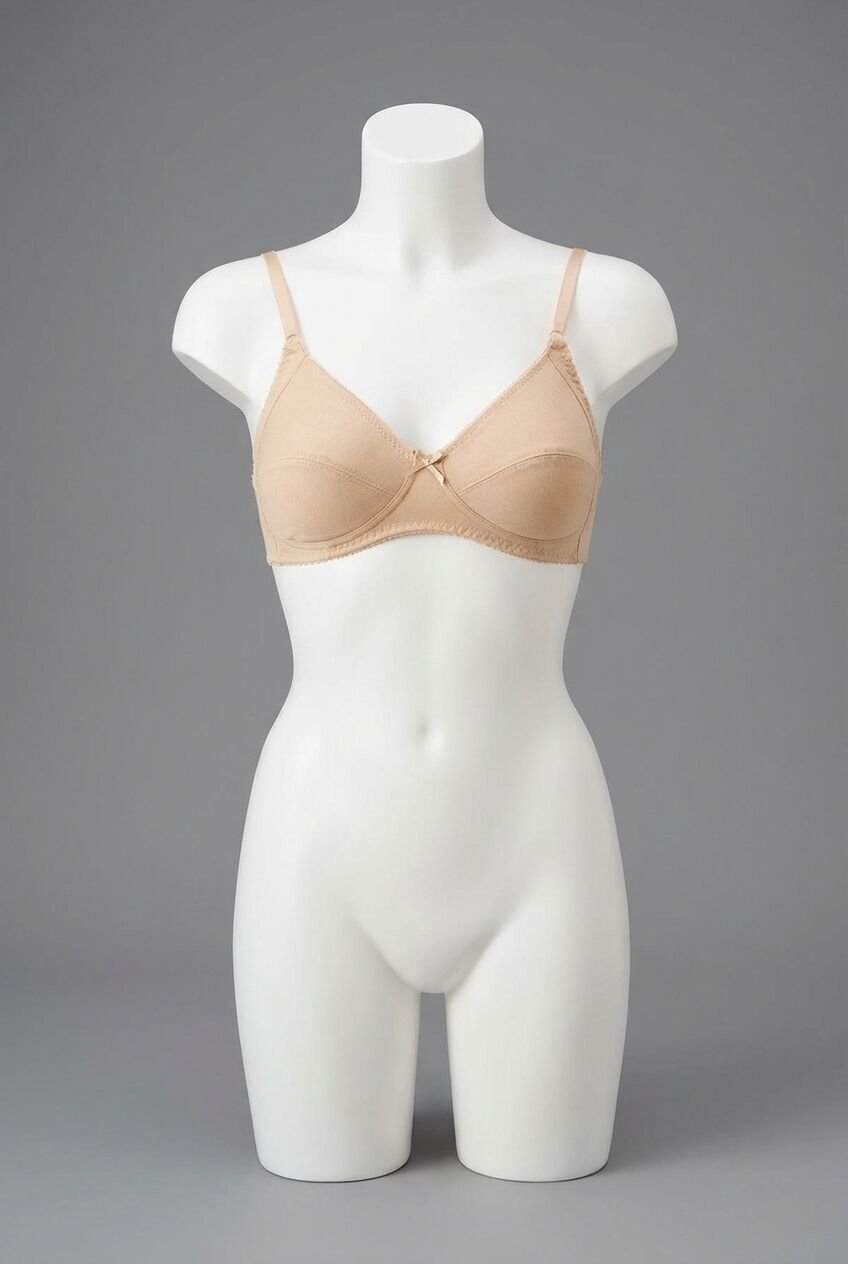 Kadın Pamuklu Balensiz Desteksiz Toparlayıcı Klasik Sütyen